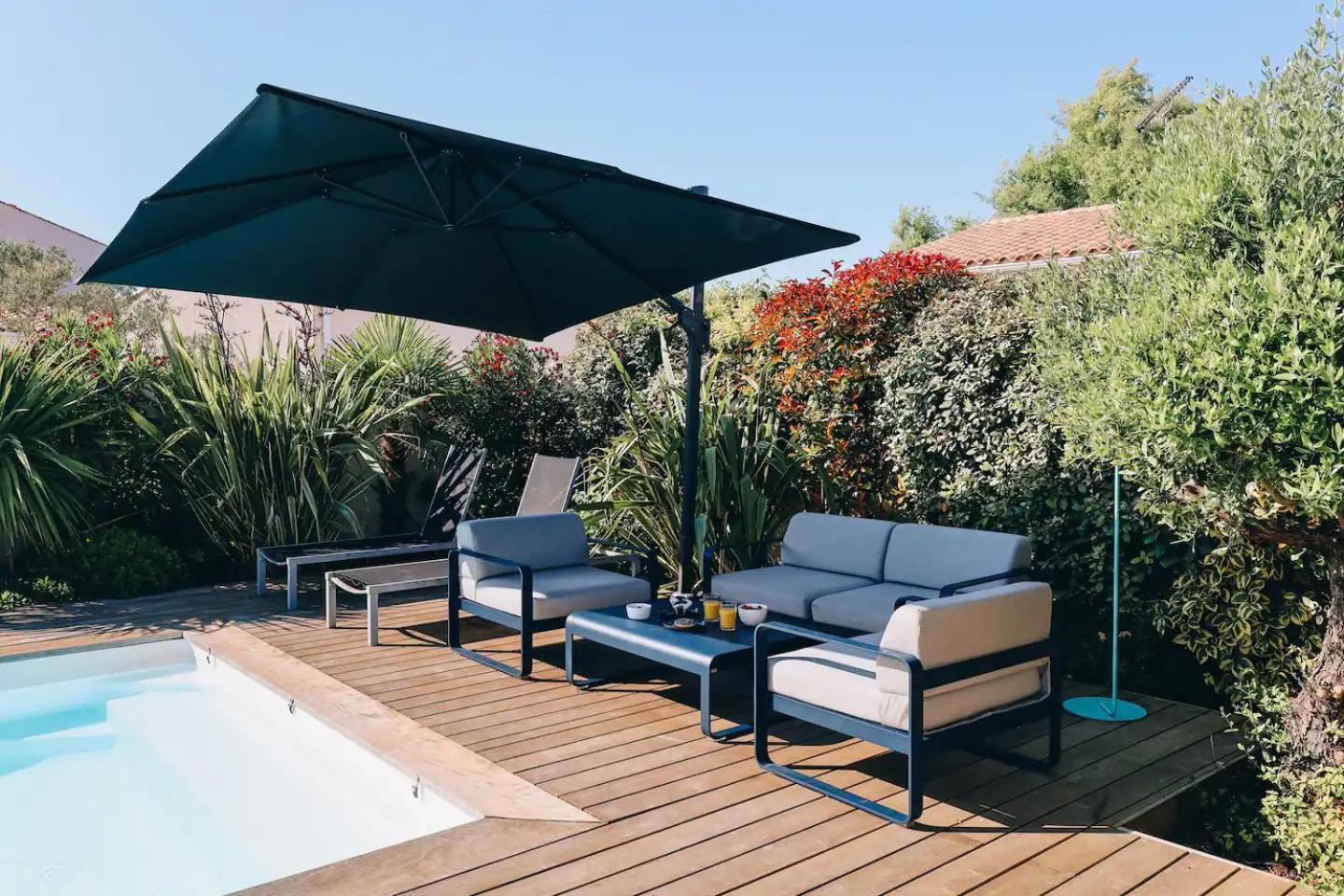 Ღ Le Paradis Bleu • Villa Avec Piscine Chauffee L'Houmeau Exterior photo